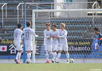 終盤には、弟の食野 壮磨（#43）もゴール！5得点を奪ったＧ大23が敵地で快勝【明治安田Ｊ３ 第4節 YS横浜vsG大23】