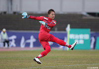 松本 拓也(秋田)は、この試合でJ3通算100試合出場を達成【明治安田J3 第4節 秋田vs長野】