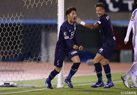 GKの弾いたボールが實藤 友紀が当たりネットに吸い込まれる！福岡が立て続けのゴールでリードを2点に広げる【明治安田Ｊ２ 第7節 福岡vs栃木】