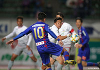 右サイドからのクロスにドゥドゥがボレーで合わせ、甲府が均衡を破る！【明治安田Ｊ２ 第7節 甲府vs岐阜】