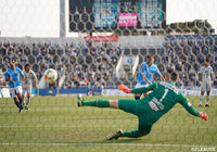 イバがPKを決めて、横浜FCが同点に追いつく!【明治安田J2 第8節 横浜FCvs福岡】