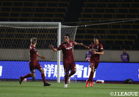 ウェリントンがチームに先制点をもたらし、これで今季公式戦4戦3発とチャンスを与えられれば着実に結果を残している【ルヴァンカップ GS第3節神戸vs大分】