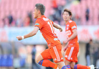 渡邊 凌磨のアディショナルタイム弾で再び追いついた新潟。首位・山形と引き分けに終わった【明治安田Ｊ２ 第9節 新潟vs山形】