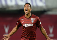 FKのチャンスにイニエスタが鋭いクロスを供給するとウェリントンがニアで合わせる！神戸が広島の堅い守備を崩し先制！【明治安田Ｊ１ 第7節 神戸vs広島】