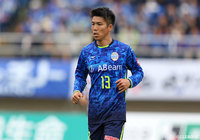 前節2ゴールを奪った大槻 周平（山形）は77分までプレーするも得点ならず【明治安田Ｊ２ 第10節 山形vs山口】