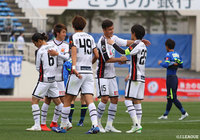 好調山形を相手に佐々木のPK弾で勝利した山口。今季初の2連勝を飾った【明治安田Ｊ２ 第10節 山形vs山口】