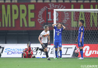 終盤、赤﨑 秀平(名古屋)が放ったシュートは、美しい軌道を描いてゴールに吸い込まれる!【ルヴァンカップ GS 第4節 大分vs名古屋】