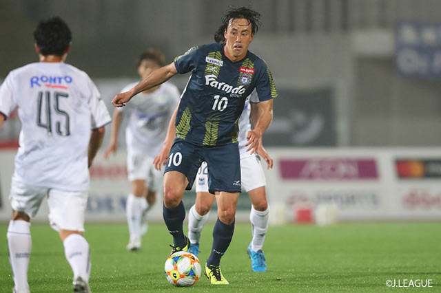 青木 翔大（群馬）は今日の試合で通算100試合目の出場となった【明治安田Ｊ３ 第7節 群馬vsG大23】