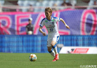 ダブルボランチの一角に入った前田 凌佑(大分)。豊富な運動量で攻守に顔をのぞかせた【明治安田J1 第9節 C大阪vs大分】