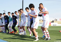 激しい点の取り合いとなった“東北ダービー”は、福島に軍配が上がった【明治安田Ｊ３ 第7節 八戸vs福島】