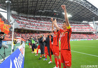 ホームで無類の強さを誇る名古屋は、これで4試合連続の無失点勝利。2位に浮上した【明治安田Ｊ１ 第9節 名古屋vs広島】