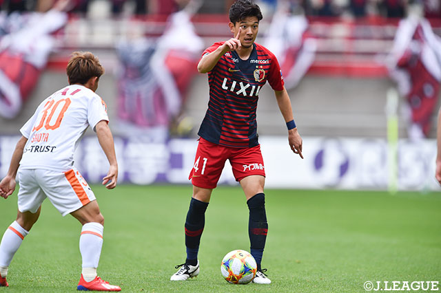 移籍後初の古巣対決に臨む白崎 凌兵（鹿島）。チームを勝利に導く活躍ができるか【明治安田Ｊ１ 第10節 鹿島vs清水】