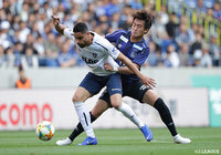 ディエゴ オリヴェイラはこの日は得点は奪えず。6試合連続ゴールとはならなかった【明治安田J1 第10節 G大阪vsFC東京】