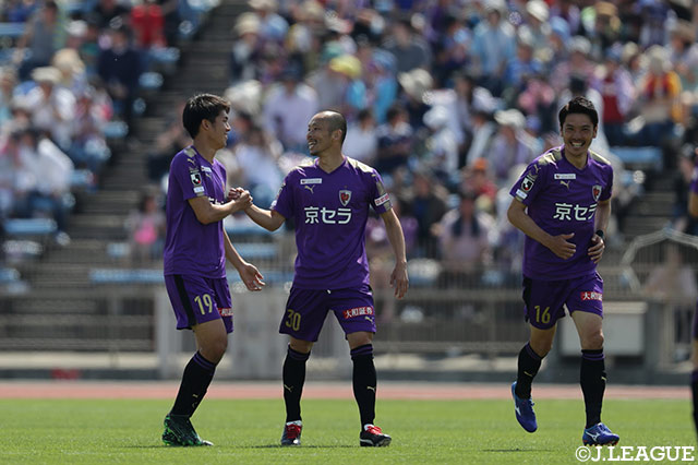 石櫃 洋祐（#30）の今季初ゴールでホームの京都が先制！【明治安田Ｊ２ 第13節 京都vs岡山】