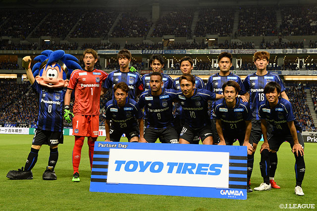 Ｇ大阪のスターティングメンバー。前節から先発を5人変更し、期待の若手メンバーを積極的に起用【明治安田Ｊ１ 第12節 Ｇ大阪vsＣ大阪】