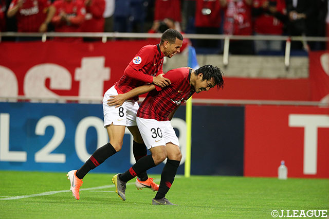 後半36分、興梠 慎三（#30）にも得点が生まれ、浦和がリードをさらに広げる！【ACL GS MD6 浦和vs北京中赫国安】