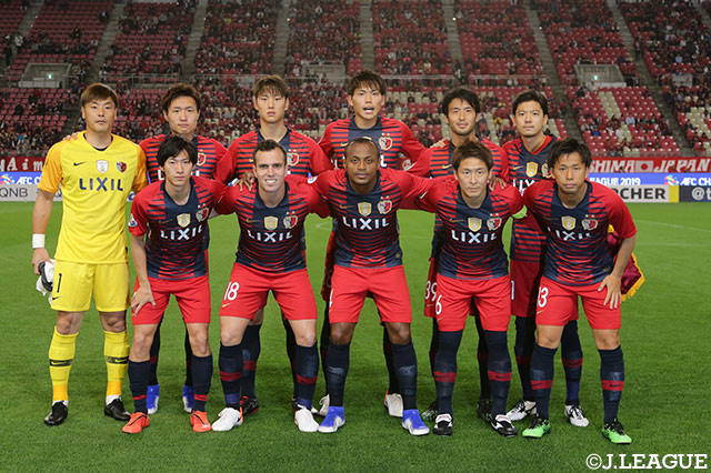 鹿島のスターティングメンバー。出場停止の安西に代わり、左サイドバックには相手の高さ対策として町田 浩樹が入る【ACL GS MD6 鹿島vs山東魯能泰山】