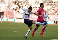 終了間際にディエゴ オリヴェイラ(FC東京)が決定機を迎えるもキム ジンヒョン(C大阪)のファインセーブに阻まれる【明治安田J1 第13節 C大阪vsFC東京】