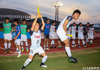 堅守を誇る水戸が「ウノゼロ」勝利。勝点3を加え、暫定ながら首位に浮上した【明治安田Ｊ２ 第15節 愛媛vs水戸】