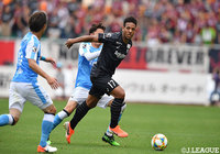 2試合連続ゴール中のウェリントン（神戸）にボールを集めるが、追加点は奪えない【明治安田Ｊ１ 第14節 磐田vs神戸】