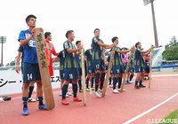 攻撃陣が躍動した群馬。4得点を奪い、5試合ぶりとなる白星を手にした【明治安田J3 第10節 群馬vsF東23】