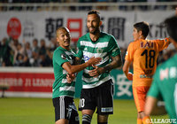 後半22分、レアンドロ ペレイラ（#10）がPKを沈めて、松本が先制に成功【明治安田Ｊ１ 第14節 松本vs清水】