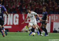 後半途中に投入された安部 裕葵(鹿島)。果敢にシュートを放ち、調子の良さをアピール【明治安田J1 第14節 G大阪vs鹿島】