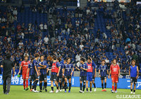 勝ち越し点を決め切れず、1-1でタイムアップ。勝点1を加えたＧ大阪は15位に順位を上げた【明治安田Ｊ１ 第14節 Ｇ大阪vs鹿島】