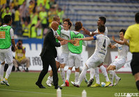 後半AT、今季Ｃ大阪から加入した森下 怜哉（栃木）が移籍後初ゴールをマーク！喜びを爆発させる！【明治安田Ｊ２ 第16節 町田vs栃木】