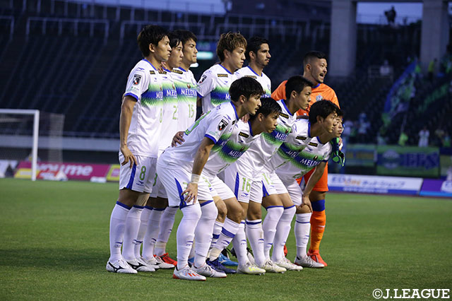 湘南のスターティングメンバー。前節から7人を変更して臨んだ【明治安田Ｊ１ 第15節 広島vs湘南】