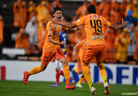 金子のクロスをドウグラスが折り返すとフリーの松原 后が頭で押し込み、清水が試合を振り出しに戻す【明治安田J1 第15節 清水vs横浜FM】