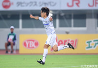 前半31分、田中 達也が放ったボレーシュートが決まり、アウェイのG大阪が先制!【ルヴァンカップ プレーオフステージ 第1戦 長崎vsG大阪】