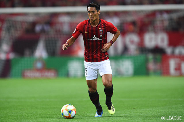 槙野 智章（浦和）は最後尾から味方を鼓舞し続け、体を張った決死のディフェンスを見せた【ACL ラウンド16 第1戦 浦和vs蔚山】