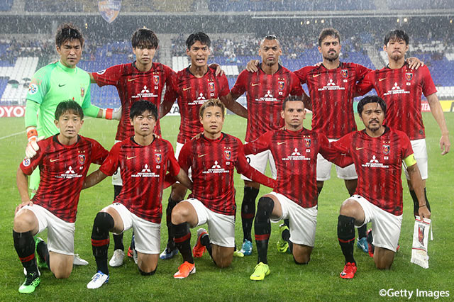 浦和のスターティングメンバー。第1戦から3名変更。逆転での準々決勝進出を目指す【ACL ラウンド16 第2戦 蔚山vs浦和】