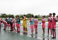 福島は後半、同点に追いつくも勝ち越し点は奪えず。引き分けに終わった【明治安田Ｊ３ 第14節 福島vsC大23】