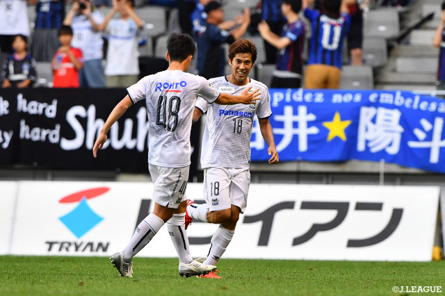 髙木 彰人がワンタッチで相手をかわすとそのままファーサイドに流し込み、G大23が勝ち越し点を挙げる【明治安田Ｊ３ 第14節 長野vsG大23】