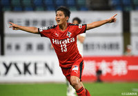 北村 知也のこの日2点目となるゴールが決まり、熊本が逆転に成功する！【明治安田Ｊ３ 第14節 熊本vs群馬】