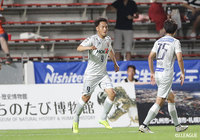 後半途中出場の津田 知宏（#9）が値千金のゴールを押し込み、長野が土壇場で同点に追いつく【明治安田Ｊ３ 第15節 北九州vs長野】