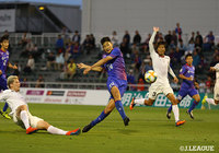 原　大智（＃24）がＪ３では6試合連続となるゴールで追いつき、F東23は勝点1を獲得した【明治安田Ｊ３第15節F東23vs富山】