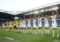 試合終盤、Ｇ大23に1点返されるも逃げ切った岩手。3試合ぶりの勝利を収めた【明治安田Ｊ３ 第15節 G大23vs岩手】