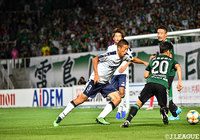 スーパークリアを披露するなど無失点に貢献した大井 健太郎(磐田/#3)【明治安田J1 第19節 松本vs磐田】