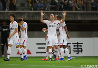 前半16分、左からの折り返しをセルジーニョ（#18）が合わせ、鹿島が先制に成功する【明治安田Ｊ１ 第19節 仙台vs鹿島】