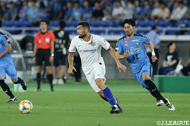 攻撃の糸口を探るクロアチア代表のマテオ コヴァチッチ（チェルシー）【明治安田生命Ｊリーグワールドチャレンジ 川崎Ｆvsチェルシー】