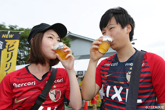 暑い日はビールが美味しい！！【明治安田Ｊ１ 第20節 鹿島vs鳥栖】