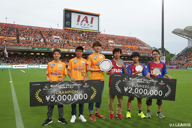 「eＪリーグ ウイニングイレブン 2019シーズン」の決勝で激闘を繰り広げた両チームの選手がアイスタに登場！【明治安田Ｊ１ 第20節 清水vsFC東京】