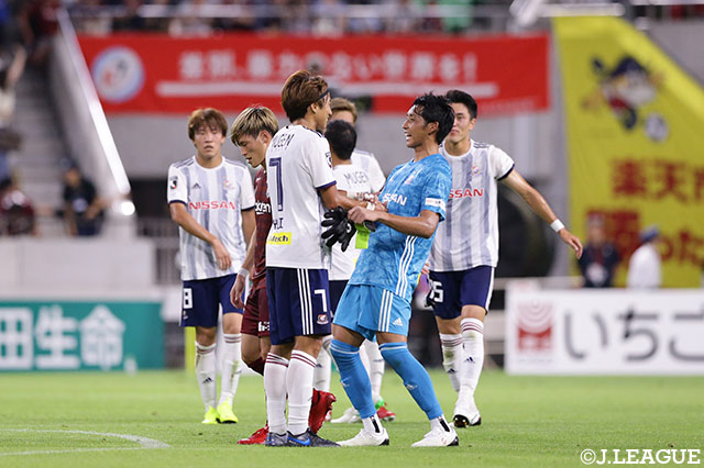 横浜FMが神戸を圧倒し、2-0で勝利。3連勝を達成し、首位のFC東京を追走する【明治安田Ｊ１ 第20節 神戸vs横浜FM】