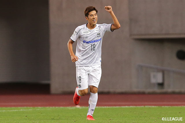 ハットトリックの大活躍でチームの勝利に貢献した髙木 彰人（Ｇ大23）【明治安田Ｊ３ 第17節 C大23vsG大23】