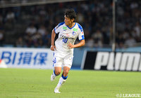 Ｇ大阪から加入したばかりの田中 達也（大分）は先発フル出場を果たした【明治安田Ｊ１ 第20節 川崎Ｆvs大分】