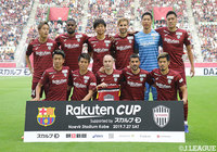 神戸のスターティングメンバー【楽天カップ 神戸vsFCバルセロナ】