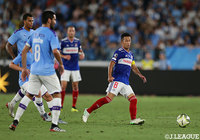 ゲームキャプテンを務めた喜田 拓也（横浜FM）。フル出場を果たした【EUROJAPAN CUP 2019 横浜FMvsマンチェスター・シティFC】